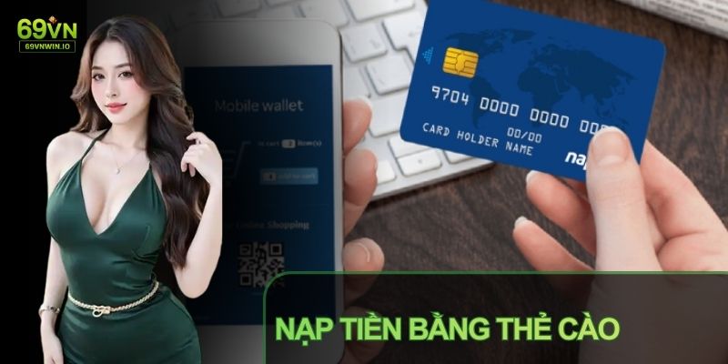 Nạp tiền 69Vn người chơi sẽ nhận được nhiều khuyến mãi